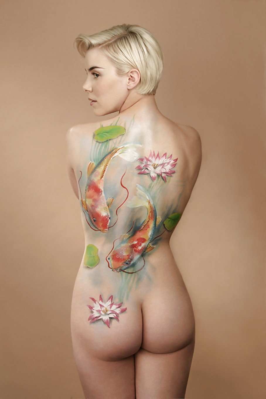 боди арт на голых женщинах фото 32